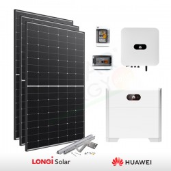 KIT FOTOVOLTAICO 5.2 KW LONGI SOLAR – HUAWEI CON ACCUMULO 5 KWH (COMPLETO)