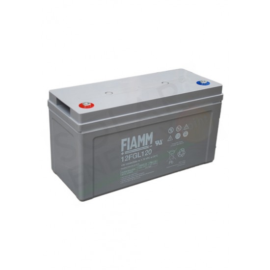 FIAMM 12FGL120 – BATTERIA SOLARE ERMETICA AGM 12V 120AH