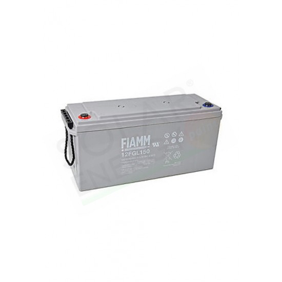 FIAMM 12FGL150 – BATTERIA SOLARE ERMETICA AGM 12V 150AH