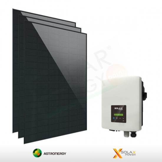 KIT FOTOVOLTAICO 1.5 KW ASTRONERGY – SOLAX POWER