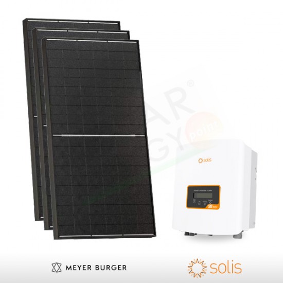 KIT FOTOVOLTAICO 1.5 KW MEYER BURGER – SOLIS