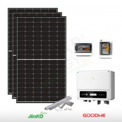 KIT FOTOVOLTAICO 3.4 KW JINKO SOLAR – GOODWE (COMPLETO)