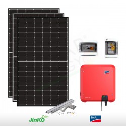 KIT FOTOVOLTAICO 3.4 KW JINKO SOLAR – SMA (COMPLETO)