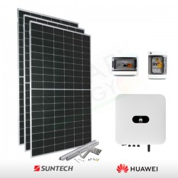 KIT FOTOVOLTAICO 3.4 KW SUNTECH – HUAWEI PREDISPOSTO PER ACCUMULO (COMPLETO)