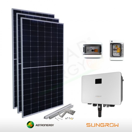 KIT FOTOVOLTAICO 6.1 KW ASTRONERGY – SUNGROW (COMPLETO)