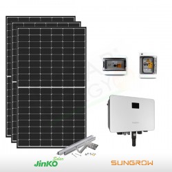 KIT FOTOVOLTAICO 6.6 KW JINKO SOLAR – SUNGROW (COMPLETO)