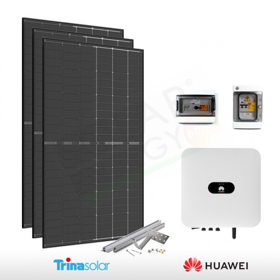 KIT FOTOVOLTAICO 6.4 KW TRINA SOLAR – HUAWEI PREDISPOSTO PER ACCUMULO (COMPLETO)