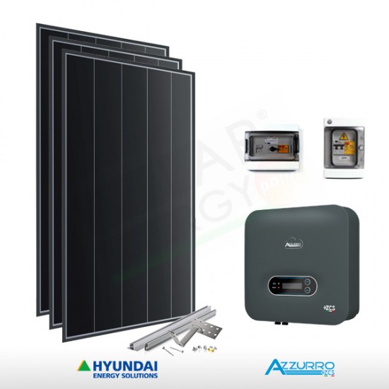 KIT FOTOVOLTAICO 6.5 KW HYUNDAI – ZCS (COMPLETO)