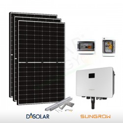 KIT FOTOVOLTAICO 2.2 KW DAS SOLAR – SUNGROW (COMPLETO)