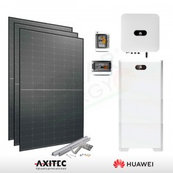 KIT FOTOVOLTAICO 6.6 KW AXITEC ENERGY – HUAWEI CON ACCUMULO 15 KWH (COMPLETO)