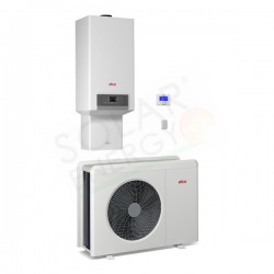 ELCO AEROTOP HYBRID MINI MONO 04.2 E COMBI 25.3 - SISTEMA IBRIDO POMPA DI CALORE E CALDAIA ACS 3.5 KW