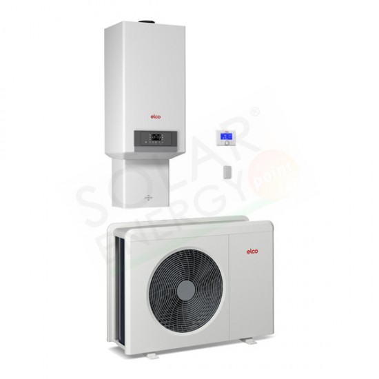 ELCO AEROTOP HYBRID MINI MONO 04.2 E COMBI 30.3 - SISTEMA IBRIDO POMPA DI CALORE E CALDAIA ACS 3.5 KW