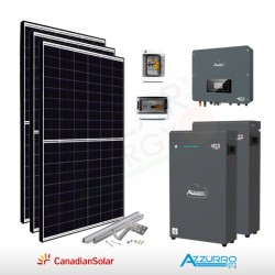 KIT FOTOVOLTAICO 6.4 KW CANADIAN SOLAR – ZCS CON ACCUMULO DA 10 KWH (COMPLETO)