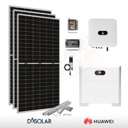 KIT FOTOVOLTAICO 6.6 KW DAS SOLAR – HUAWEI CON ACCUMULO 5 KWH (COMPLETO)