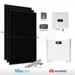 KIT FOTOVOLTAICO 2.1 KW TRINA SOLAR – HUAWEI CON ACCUMULO 5 KWH (COMPLETO)