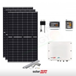 KIT FOTOVOLTAICO 2.5 KW SOLAREDGE (COMPLETO)