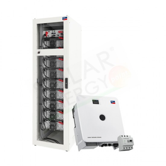 KIT ACCUMULO COMMERCIALE SMA ESSX-30-20 – INVERTER SUNNY TRIPOWER X 30 KW E BATTERIA 32 KWH