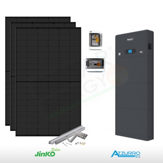 KIT FOTOVOLTAICO 3.3 KW JINKO SOLAR – ZCS CON ACCUMULO DA 5 KWH (COMPLETO)