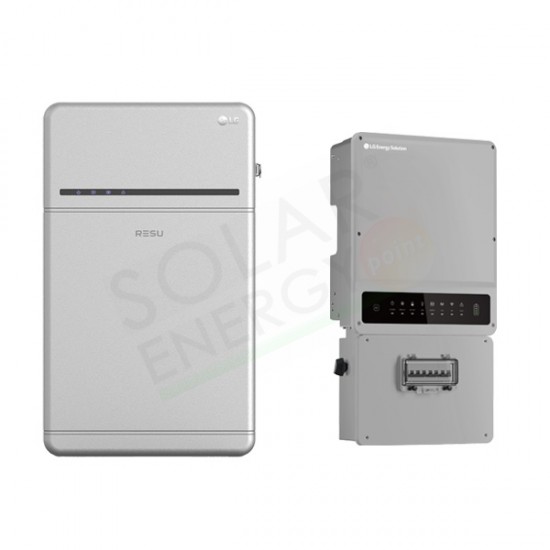 KIT ACCUMULO MONOFASE LG – INVERTER 6 KW E BATTERIA 10 KWH