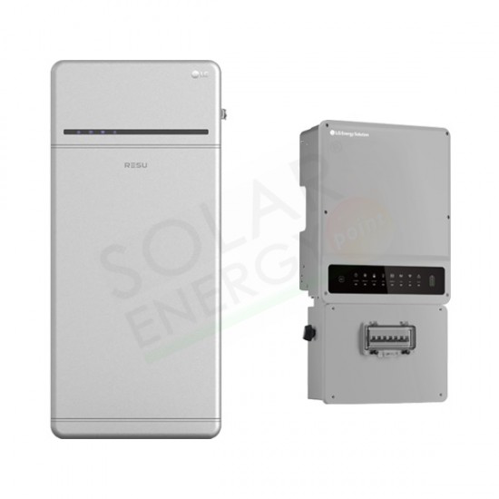 KIT ACCUMULO MONOFASE LG – INVERTER 6 KW E BATTERIA 16 KWH