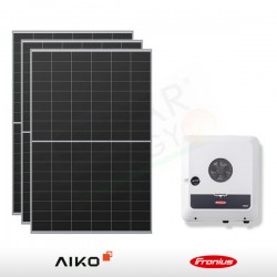 KIT FOTOVOLTAICO 3.6 KW AIKO – FRONIUS PREDISPOSTO PER ACCUMULO