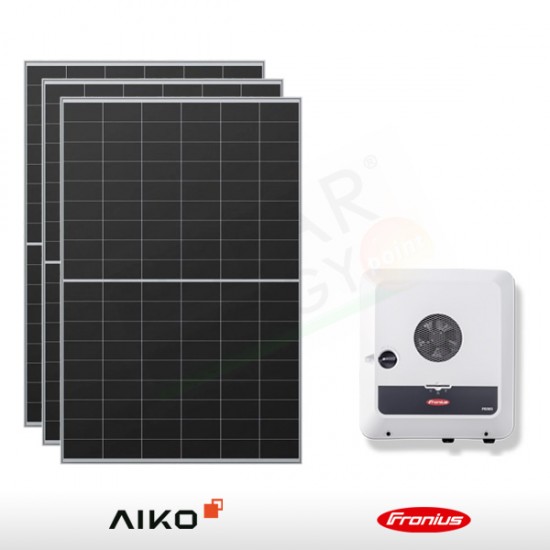 KIT FOTOVOLTAICO 3.6 KW AIKO – FRONIUS PREDISPOSTO PER ACCUMULO