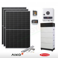 KIT FOTOVOLTAICO 6.8 KW AIKO – FRONIUS CON ACCUMULO DA 11 KWH (COMPLETO)