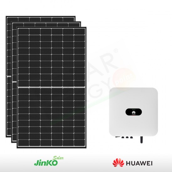 KIT FOTOVOLTAICO 3.5 KW JINKO – HUAWEI PREDISPOSTO PER ACCUMULO