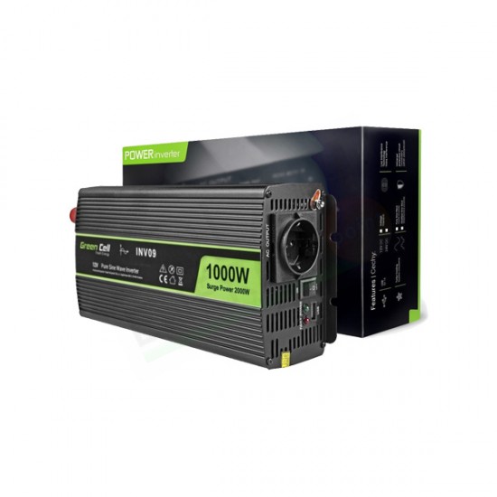 GREEN CELL INVERTER OFF-GRID ONDA PURA 1000W 12V