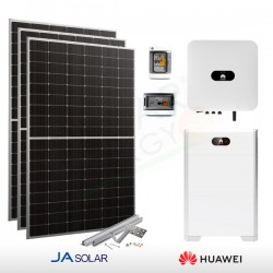 KIT FOTOVOLTAICO 6.3 KW JA SOLAR – HUAWEI CON ACCUMULO 10 KWH (COMPLETO)