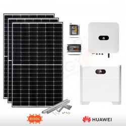 KIT FOTOVOLTAICO 6.4 KW BISOL – HUAWEI CON ACCUMULO DA 5 KWH (COMPLETO)