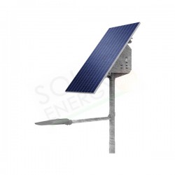 WESTERN CO KIT LAMPIONE STRADALE SSL-24-N - MODULO FOTOVOLTAICO 300 W BATTERIA 151AH