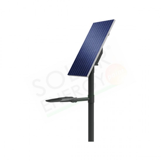 WESTERN CO KIT LAMPIONE FOTOVOLTAICO SPL-12W-LI-30AH - MODULO FOTOVOLTAICO 100 W BATTERIA 30AH