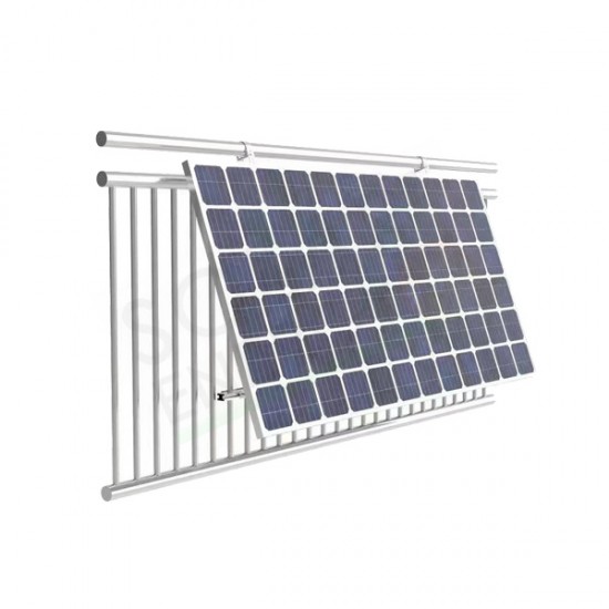 KIT STRUTTURA DI FISSAGGIO FOTOVOLTAICO UNIVERSALE (BALCONE)