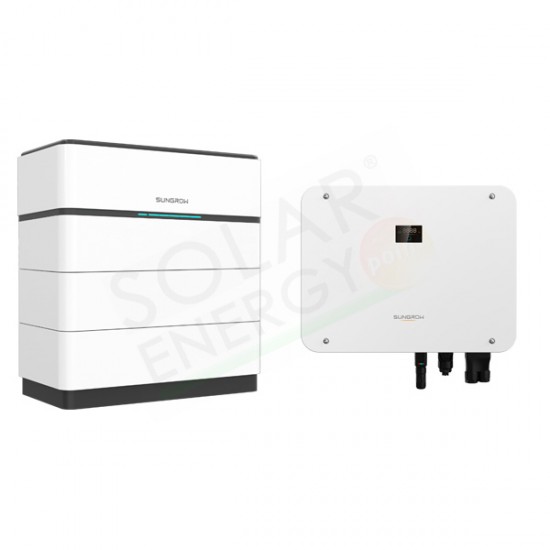 KIT ACCUMULO TRIFASE SUNGROW – INVERTER 15 KW E BATTERIA 15 KWH