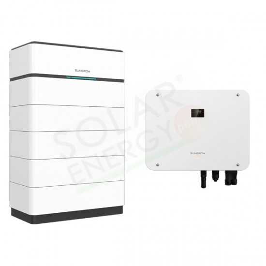 KIT ACCUMULO TRIFASE SUNGROW – INVERTER 20 KW E BATTERIA 25 KWH