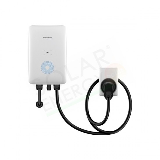 SUNGROW AC007E-01 – STAZIONE DI RICARICA VEICOLI ELETTRICI 7 KW / 32A / T2 / 7M / RFID / WLAN / RS485