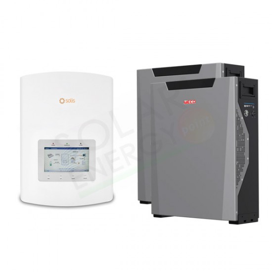 KIT ACCUMULO SOLIS WECO – INVERTER S5-EH1P5K-L 5 KW E BATTERIA 5K3-XP 10.6 KWH